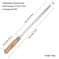 Fusil d’affûtage 30,5 cm – pakkawood