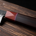 Couteau Kiritsuke Japonais Acier Composite 3 Couches 20 cm – Manche Ébène & Dalbergia