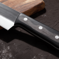 Couperet de Cuisine 18 cm – Manche Bois Noir